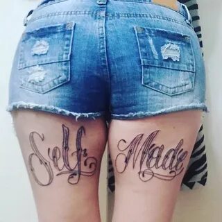 Beautiful Under Butt Tattoo - Body Tattoo Art