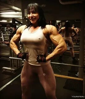 Ирен Андерсен в молодости.