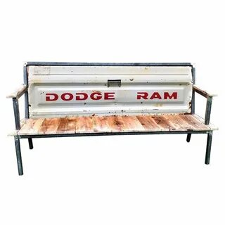 Blue Collar Bench Dodge White Fab.com (With images) Antique 