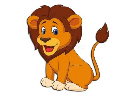 Lion clipart sweet - Pencil and in color lion clipart sweet 
