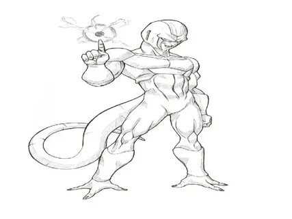 The best free Frieza coloring page images. Download from 48 
