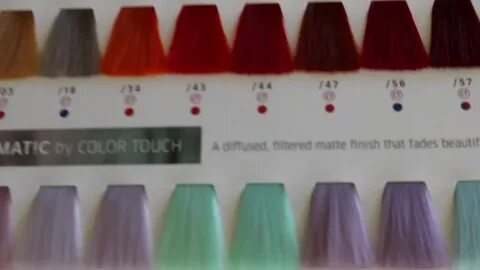 Wella color touch relights /56 red violet review - YouTube
