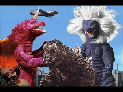 Godzilla Unleashed Unmade Movie Recreation #2 Godzilla vs. R