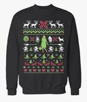 10 Literary "ugly" Christmas Sweaters To Make Your - Yorkie 
