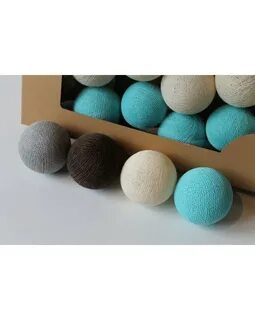 Cotton Balls Lazurove 10 szt. - MIA home passion