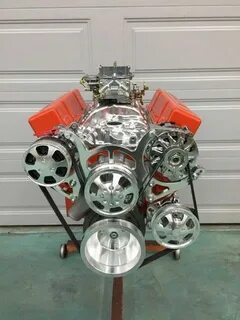 Двигатель chevy R 383 stroker motor crate engine 518hp SBC A