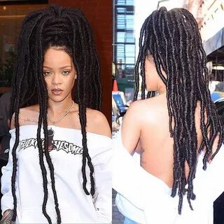 Rihanna Rasta Locs Dreads Sleeveless Queen 2016 Faux locs ha