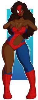 Wren Zephyr 🔞 Commissions Open в Twitter: "Spider Vixen For SampleGuy...