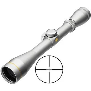 Leupold 3-9 × 40 VX-2 Riflescope (Duplex, Silver) MFR 110802