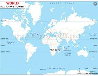 Buy Seychelles Location Map