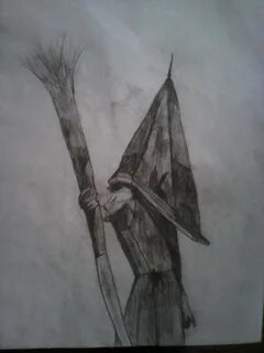 Pyramid Head drawing The SILENT HILL ™ Amino Amino