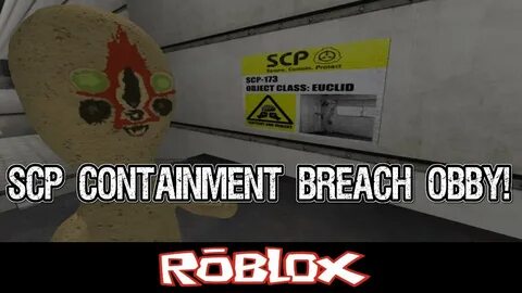 SCP Containment Breach Obby! Roblox SCP Obstacle Course! - N