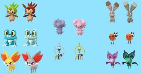 This Is How Shiny Kalos Species Will Look In Pokémon GO - Co