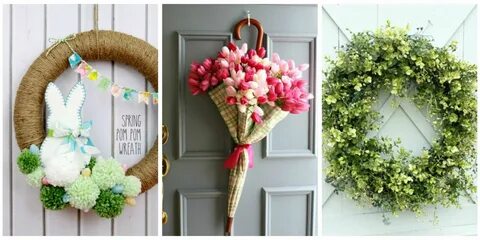 Amazing DIY Wreaths To Dress Up Your Door This Spring - DIYC