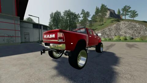 FS19 Dodge Ram 3500 Lifted v3.0 - Farming Simulator 17 mod /