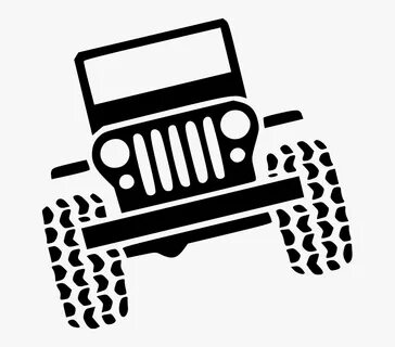 Clip Art Jeep Grill Cliparts - Car Decals Svg, HD Png Downlo