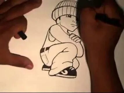 How to draw a cholo loco - step by step - YouTube