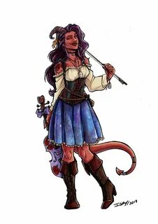 Pin by Paige Harris on Cool Character Designs Tiefling bard,