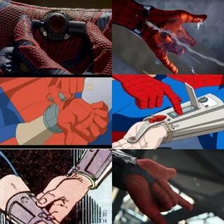 Web Shooters Mechanical vs. Organic Spider-Man Amino