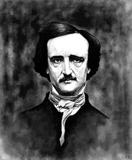 Edgar Allan Poe Unwritten by Venturini Portrait 2D CGSociety