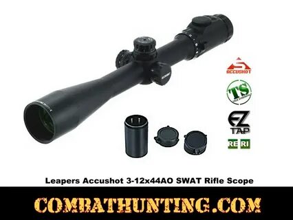 SCP3P3124AOMDL Leapers Accushot 3-12x44AO SWAT Rifle Scope -