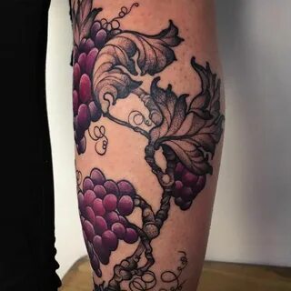 grapevine detail in progress Tattoos for women, Flower tatto