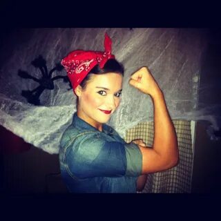 Rosie The Riveter Costume Halloween My Life Well Loved Easy 