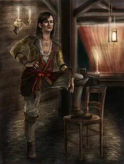 Mary Read\James Kidd Assassins creed artwork, Assassin’s cre