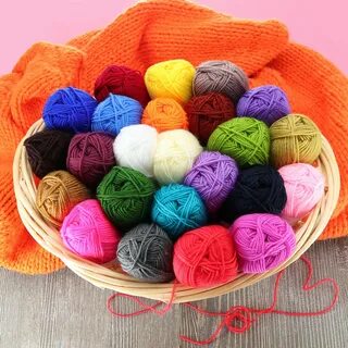 Купить Glokers Multi-Color Crochet Yarn Set 24 Balls of на А