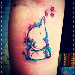 Little elephant tattoo Elephant tattoo design, Elephant tatt