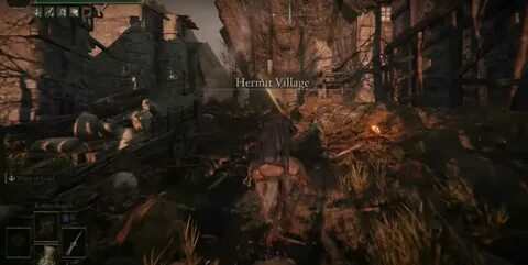 How to get to hermit village in elden ring