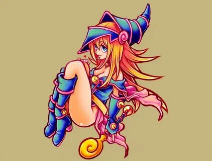 Safebooru - 1girl blonde hair boots breasts dark magician gi