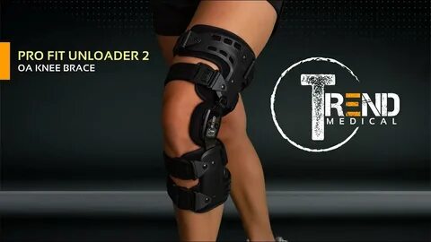 Trend Pro Fit Unloader 2 OA Knee Brace - YouTube
