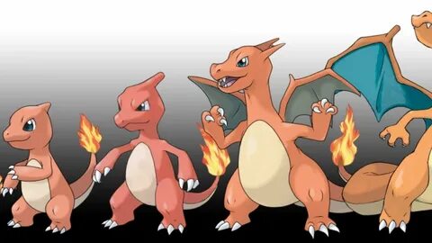 Pokemon Characters Evolution - Evolutions Of The Pokemon Cha