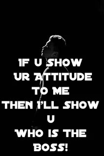 Bad Boy Attitude Quotes - Captions Save