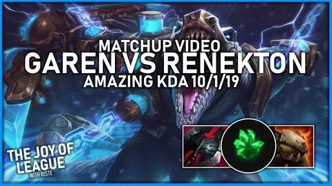 riste - Grasp of the Undying Garen vs Renekton Amazing KDA 1