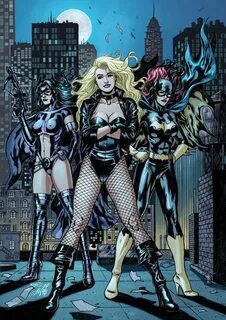 Gotham Girls Photo: Black Canary, Batgirl, & Huntress Dc com