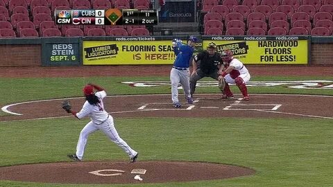 CHC@CIN: Rizzo's 30th homer is a towering solo shot - YouTub