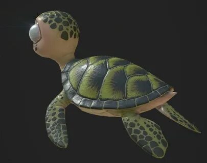 Aleksey Kovalev - Cartoon sea turtle (Fan Art)