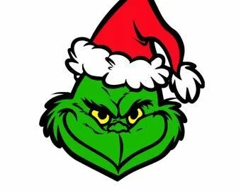 Grinch svg file Etsy CA Grinch face svg, Grinch svg free, Gr