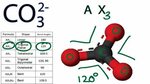 CO3 2- Molecular Geometry / Shape and Bond Angles - YouTube