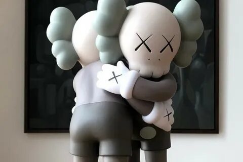 KAWS Hug Together companion Brown Open Edition OriginalFake 