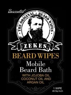 Zekes Beard Wipes Free Sample - US