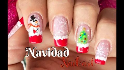 Diseño De Uñas Para Manos De Navidad