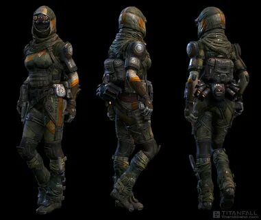 titanfall pilot DMR, robb shoberg Titanfall, Sci fi concept 