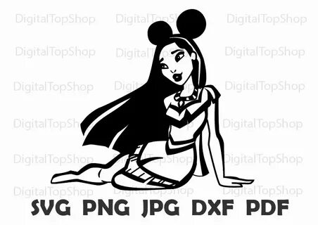 USD 1.50 #Pocahontas #Pocahontas clipart #clipart #silhouett