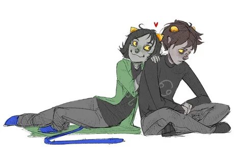 MSPA Booru - heart karkat vantas katnep nepeta leijon no hat