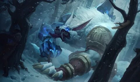 Фотографии League of Legends чудовище Tundra Hunter 2000x118