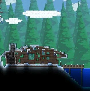 Terraria Icy home Contest entry - post Terrarium, Terraria h