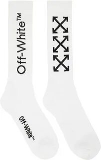 Off white socks black
